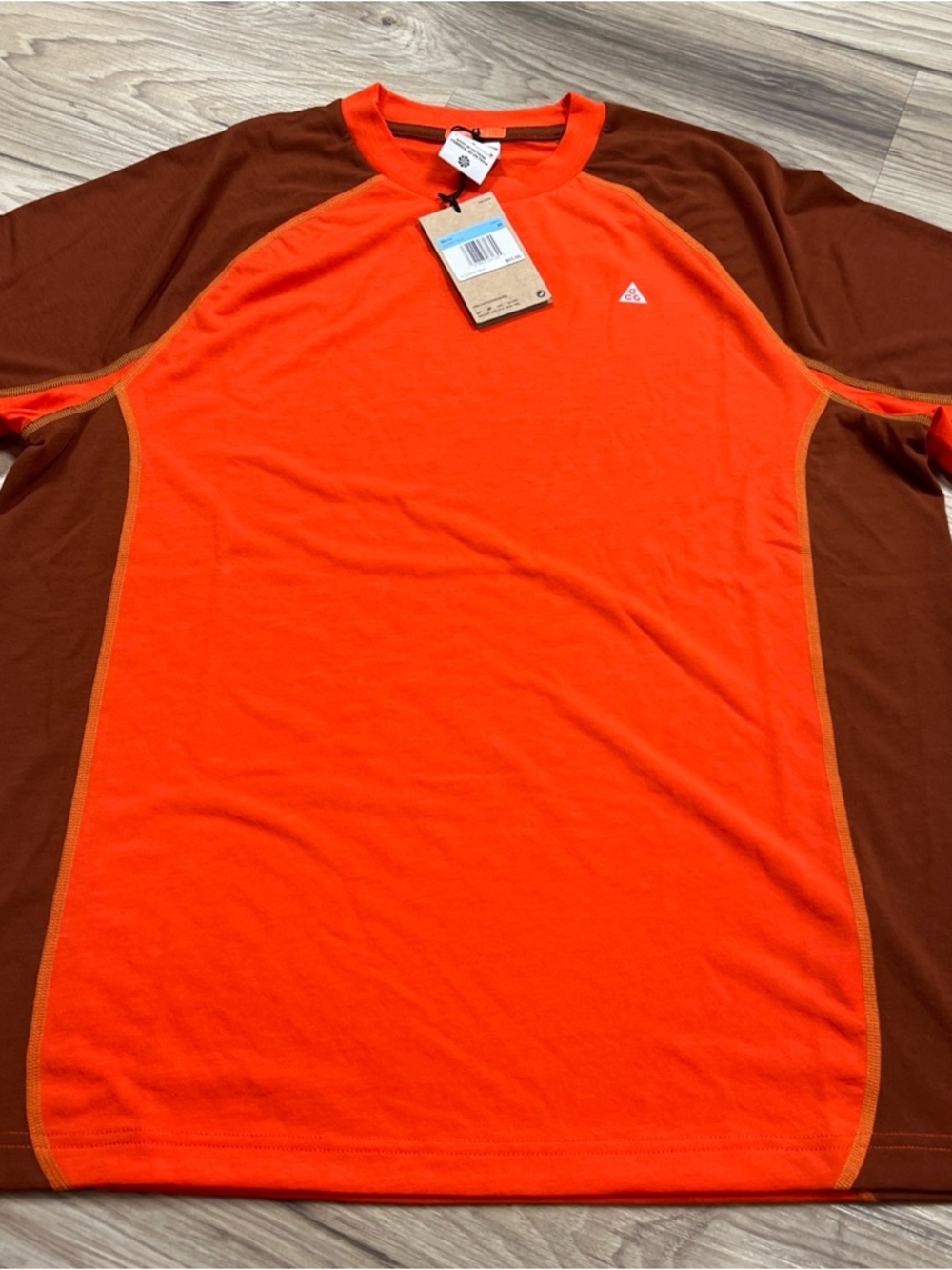 Nike ACG Goat Rocks Dri-FIT ADV UV Short-Sleeve Shirt Medium HJ2881-633 $65 NWT